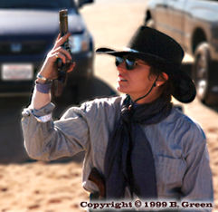 checking the gun