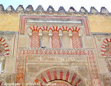 Outer wall of the Mezquita.