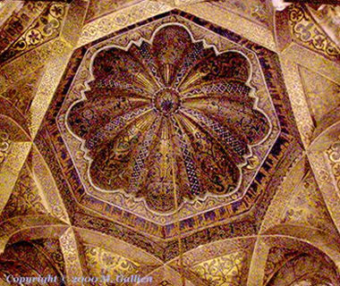 Mihrab ceiling
