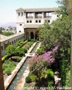 Courtyard in the Generalife
