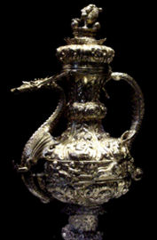 Silver Dragon Ewer