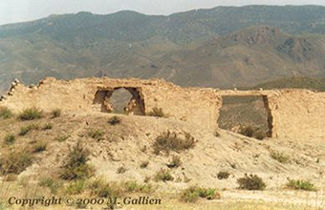 Ruins of a building near Tabernas