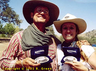 Anthony and Mary with buckles