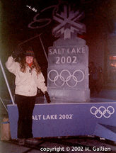 Mary in the Medals Plaza